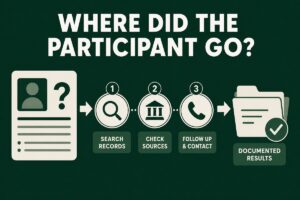 Missing participant search and documentation steps for 401(k) plan sponsors