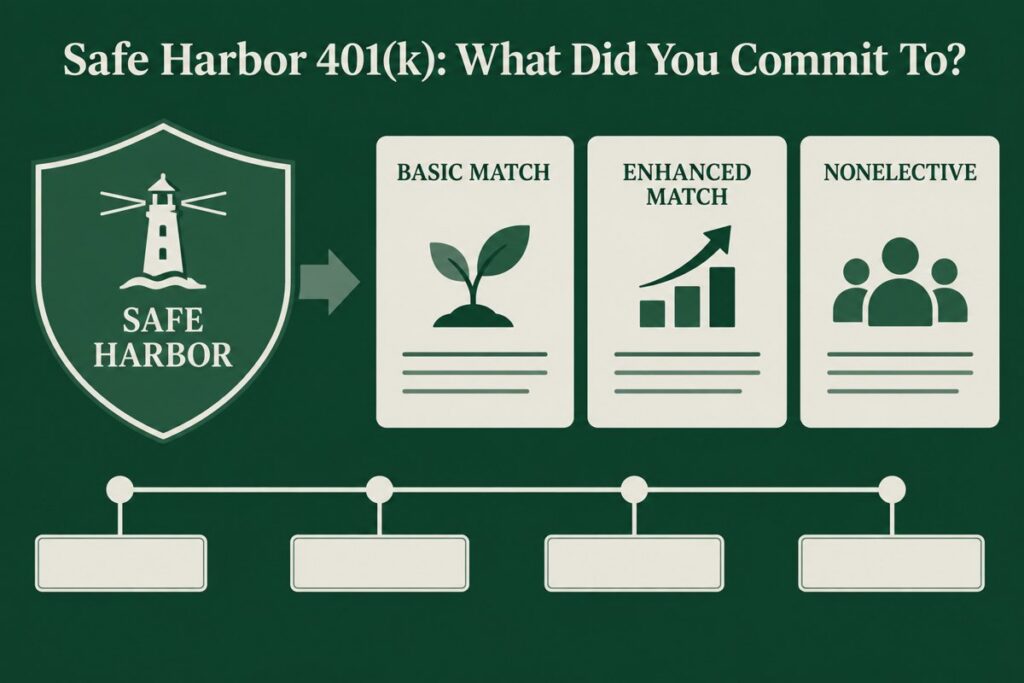 Safe harbor 401(k) plan design options for employer plan sponsors